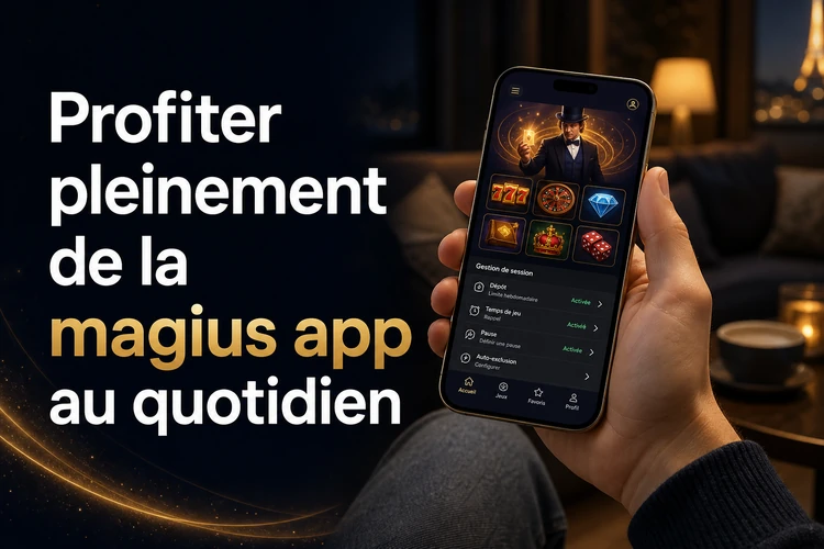 Profiter pleinement de la magius app au quotidien