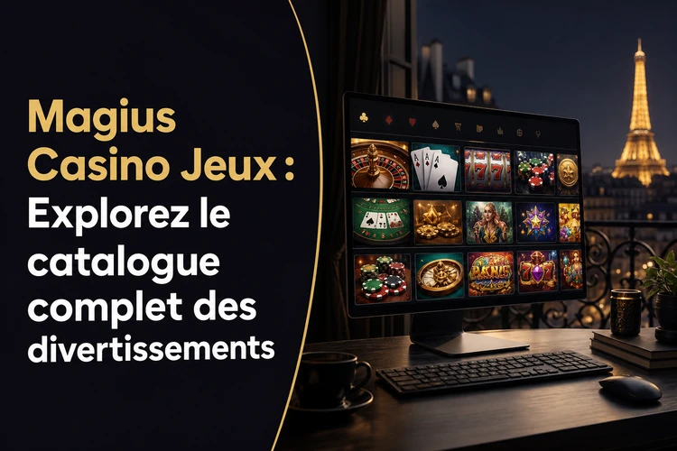 Magius Casino Jeux: Explorez le catalogue complet des divertissements