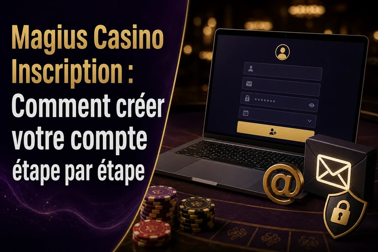 Magius Casino Inscription: Comment créer votre compte étape par étape
