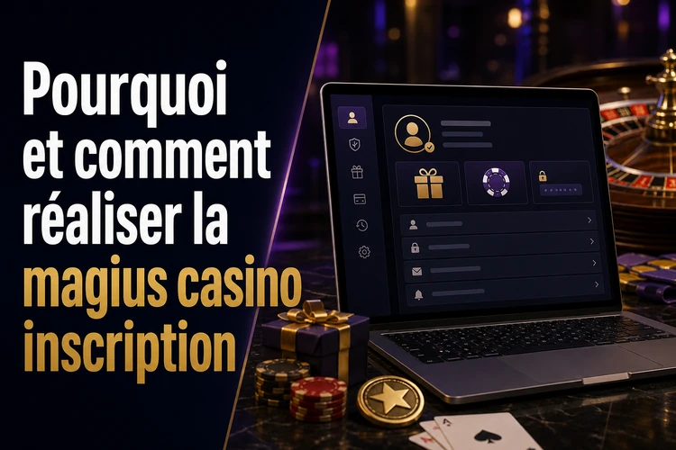 Pourquoi et comment réaliser la magius casino inscription