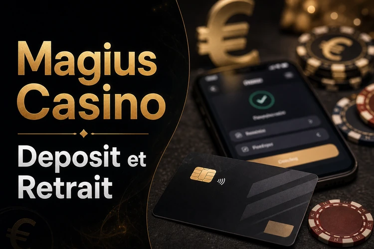 Magius Casino Deposit et Retrait: Guide complet des transactions financières